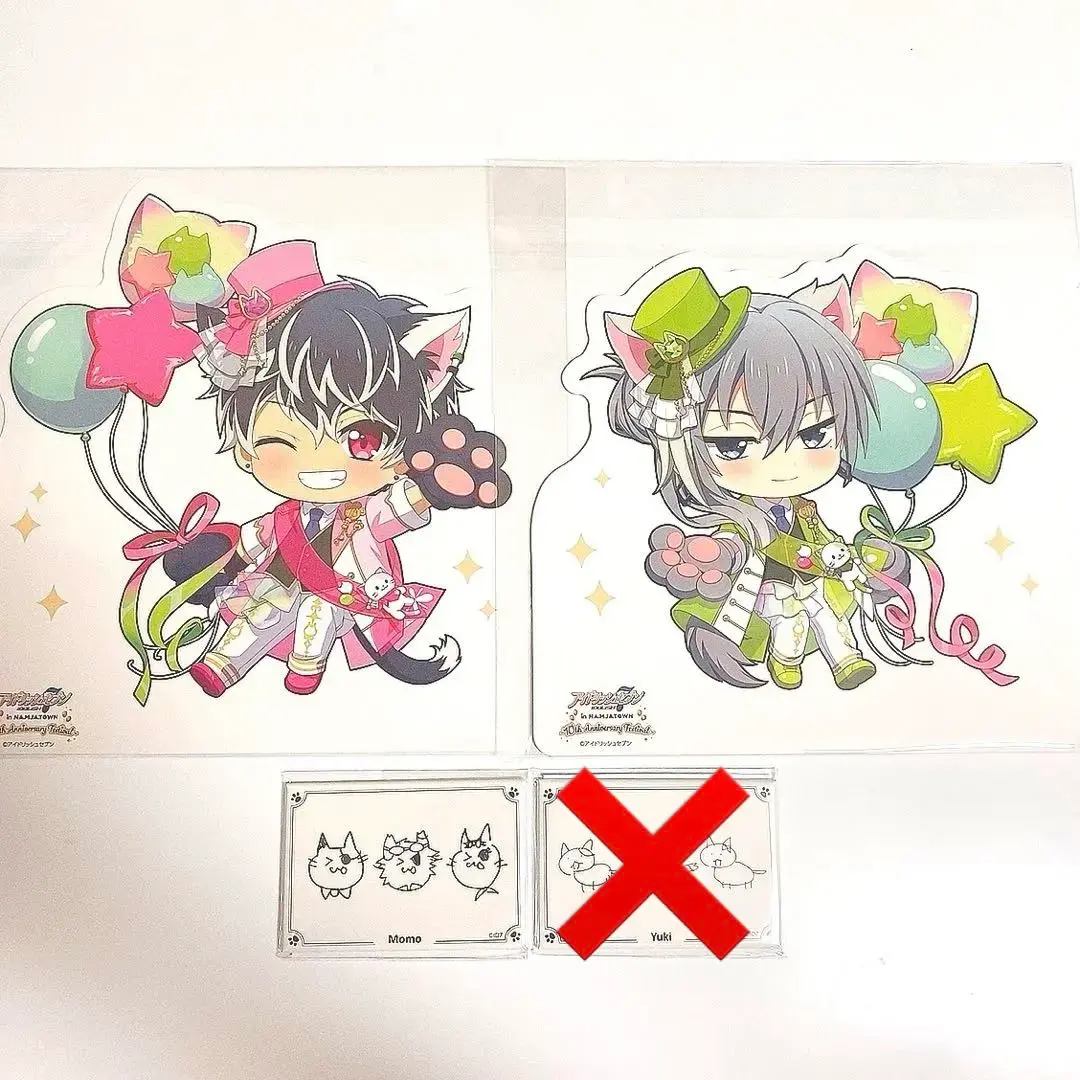 Thumbnail of IDOLiSH7 Namja Town Mini-Game Prize B POP Stand Magnet Re:vale