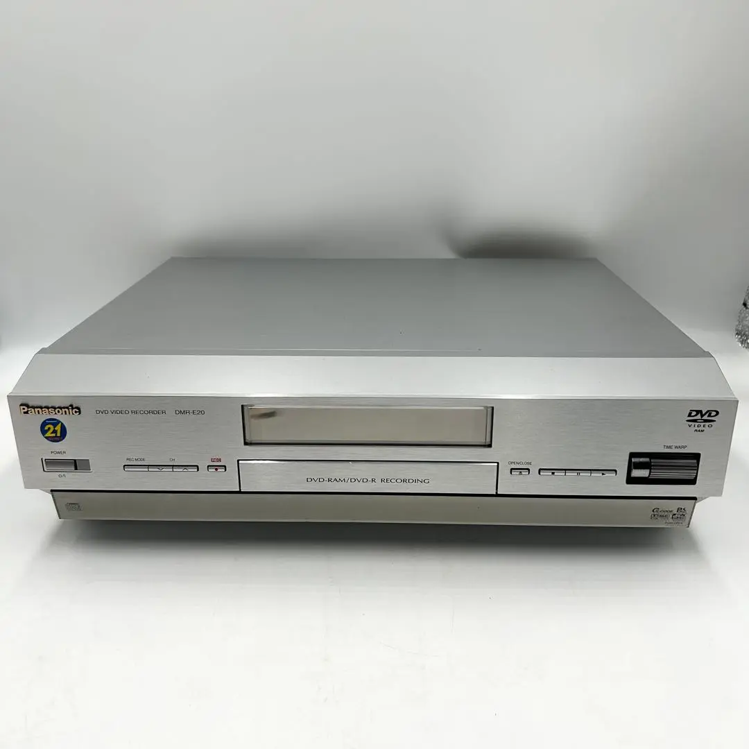 【超お買い得！】 中古完動品】パナソニック DMR-E20 DVDレコーダー（RCAケーブル付） レコーダー