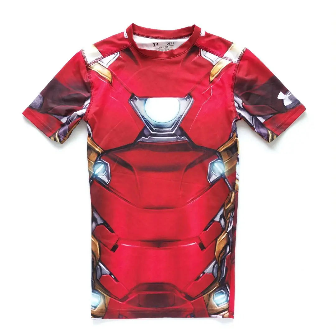 未使用 アンダーアーマー マーベル コラボ アイアンマン シャツ