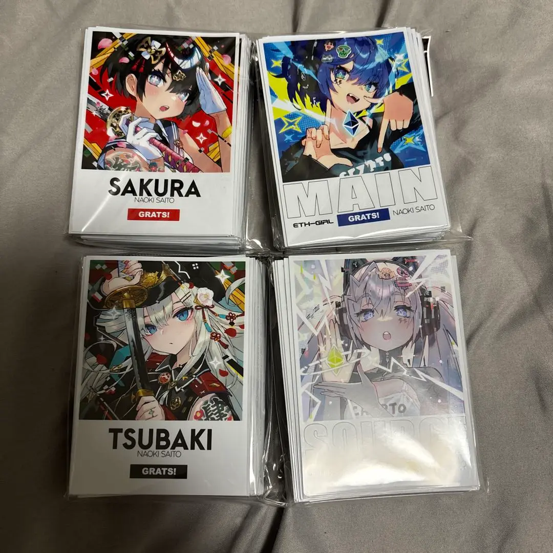 GRATS！ グラッツ スリーブ　さいとうなおき　未開封 TSUBAKI セット grats スリーブ さいとうなおき TSUBAKI - メルカリ