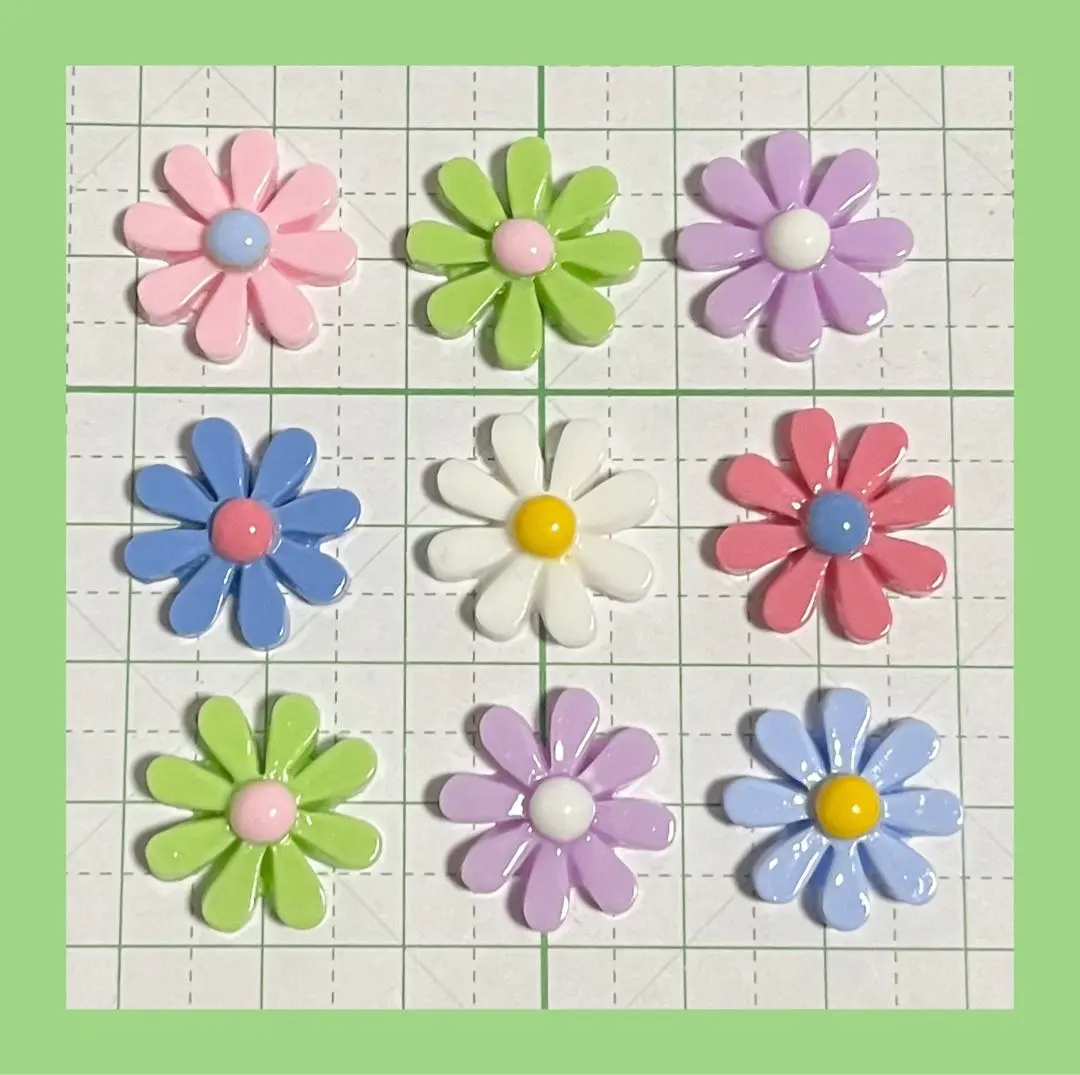 Thumbnail of [10 pieces] Deco Parts: Flowers