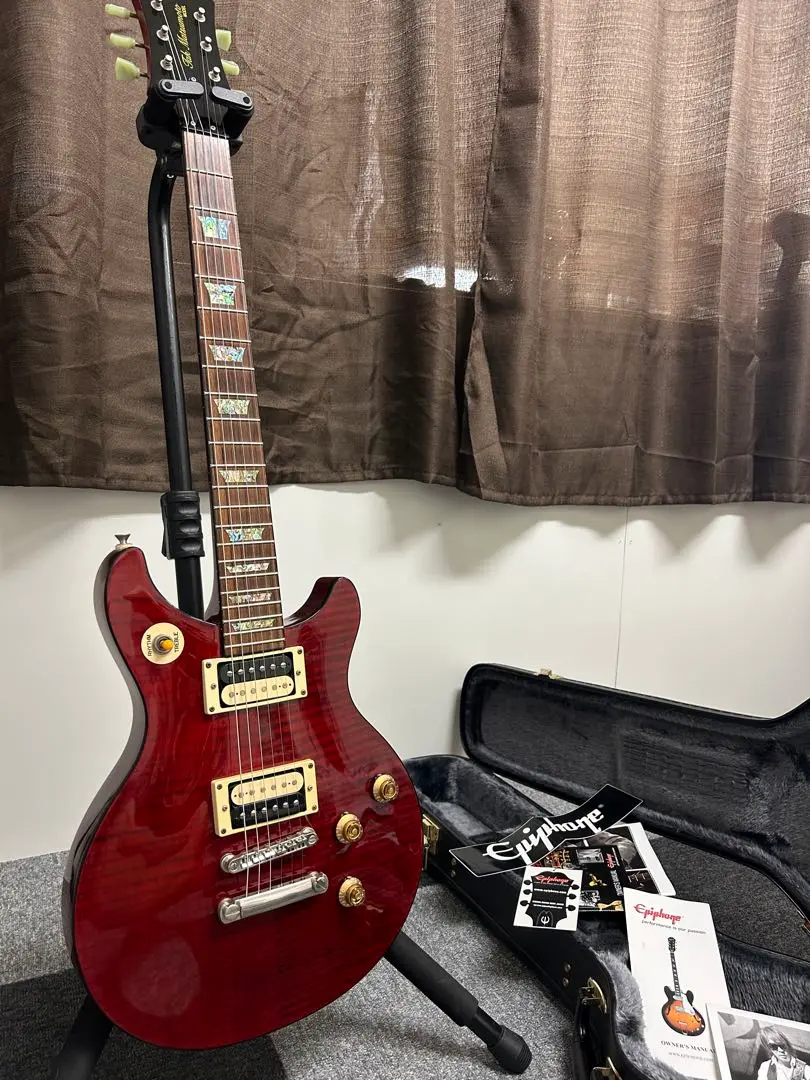 【純正ハードケース付】Epiphone TAK DC GIBSONピックアップ 2025年最新】epiphone tak dcの人気アイテム - メルカリ