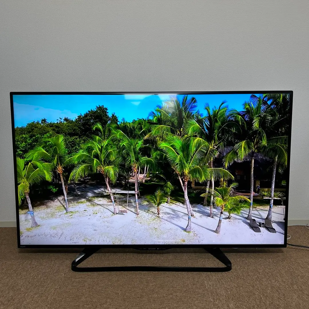 Sharp LC-50W35 50インチ液晶テレビ 2017年製　動作確認済み シャープ 50インチ 液晶テレビ AQUOS LC-50W35 - メルカリ
