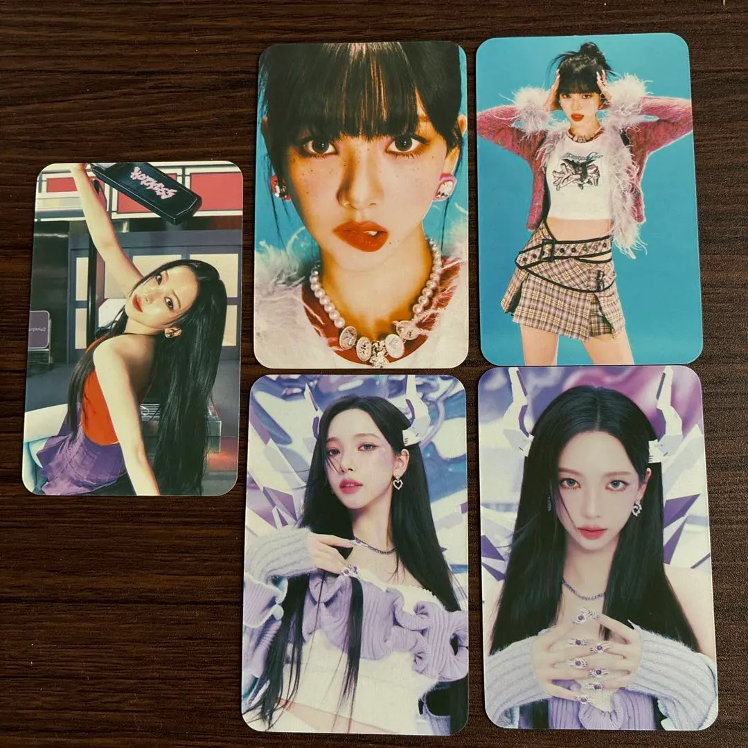 Thumbnail of aespa KARINA Visual Card Set of 5