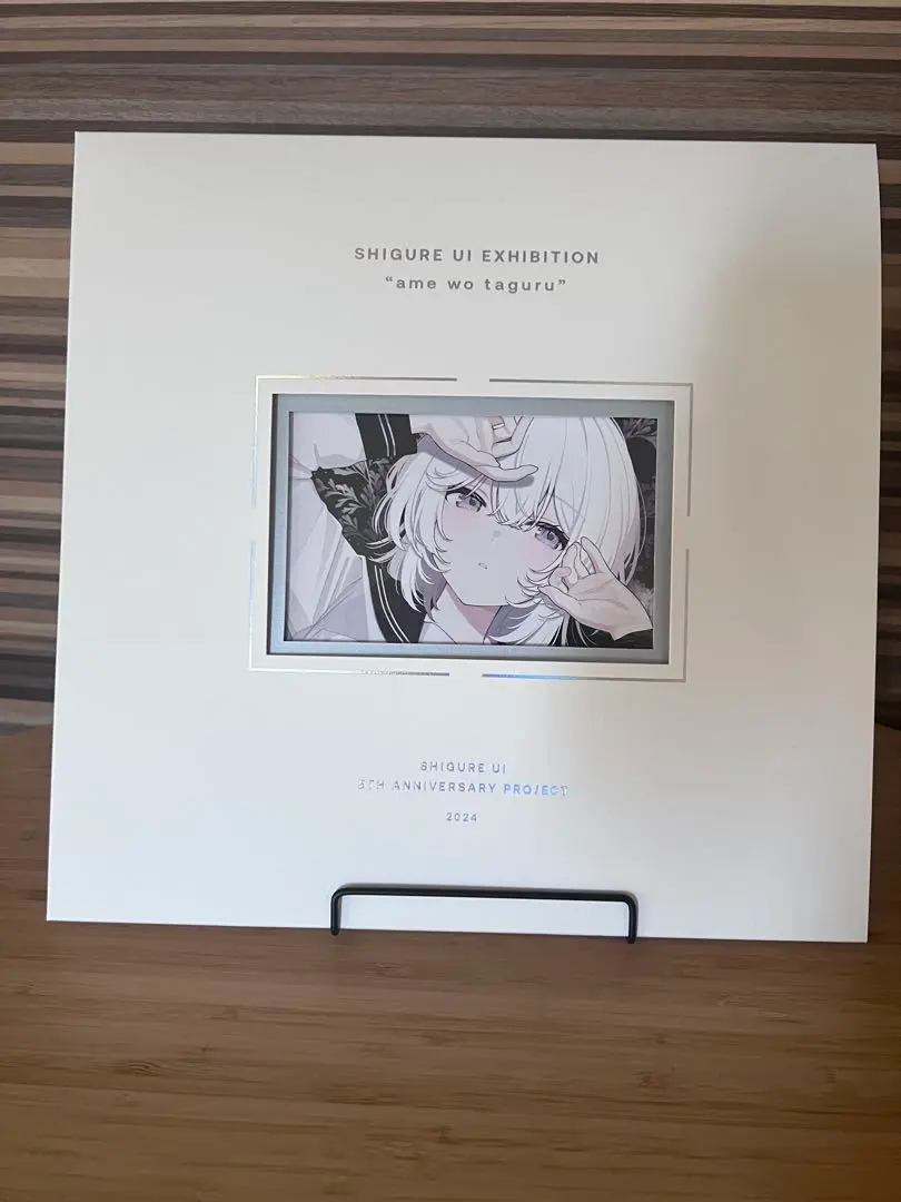 しぐれうい 直筆サイン色紙 5th Anniversary 新品未開封品 しぐれうい 豪華仕様 ケース入り直筆サイン色紙 5th Anniversary