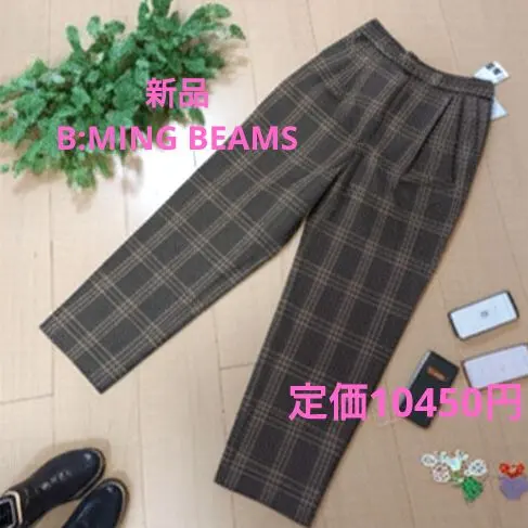 Thumbnail of ◆ Brand new B:MING by BEAMS check pants. Retail price: ¥10,450