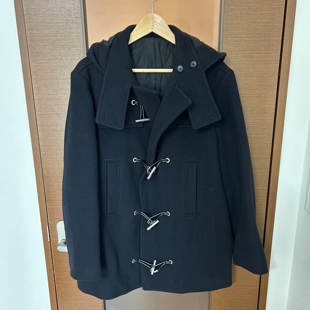 BALENCIAGA ダッフルコートブラック メンズ48 美品　年内限定値下 2025年最新】バレンシアガ メンズ ダッフルコートの人気アイテム
