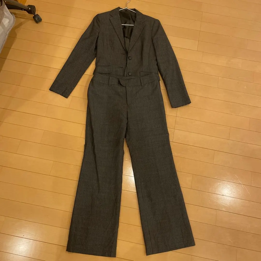 Thumbnail of COMME CA ISM Striped Business Pantsuit, Set of Top and Bottoms