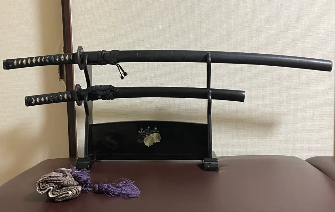 模造刀　居合刀　刀台　武具　t684 模造刀居合刀刀台武具t684