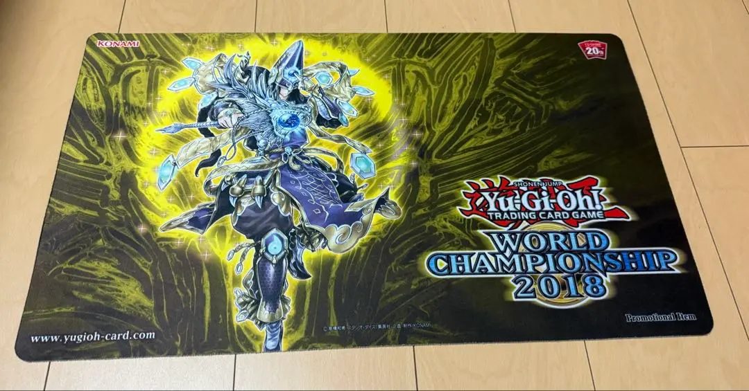 遊戯王wcs2018 黒衣之詔刀師　ノリトシ　プレイマット 未開封】遊戯王 WCS 2019 黒衣之詔刀師 公式プレイマット - メルカリ