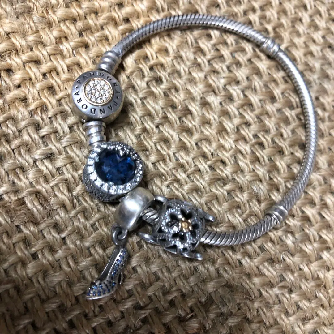 PANDORA 19センチディズニー シンデレラ 馬車 ブレスレット Amazon | Pandora Disney 100周年記念シンデレラの魅惑的な馬車