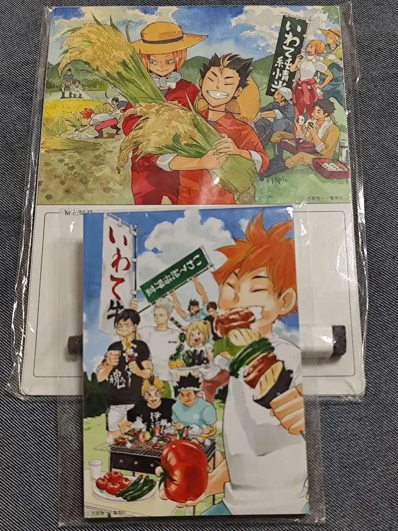 【超レア】ハイキュー‼ JA全農いわてコラボ メモ帳＆マグネットボード 超レア】ハイキュー‼ JA全農いわてコラボ メモ帳＆マグネット