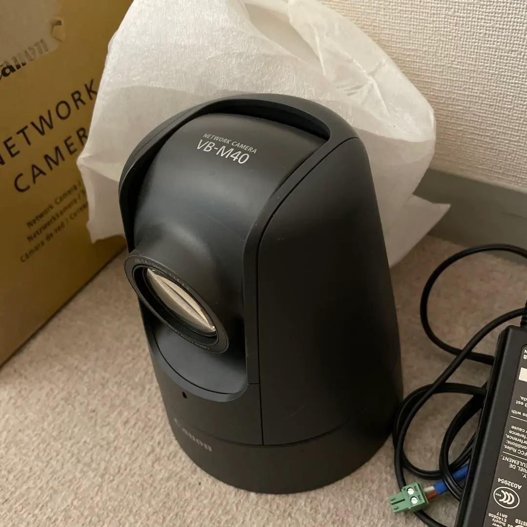 新品未使用 Canon VB-H45 ネットワーク カメラ 防犯カメラ WebView Livescope VB-H45／VB-H45B 概要｜ネットワークカメラ