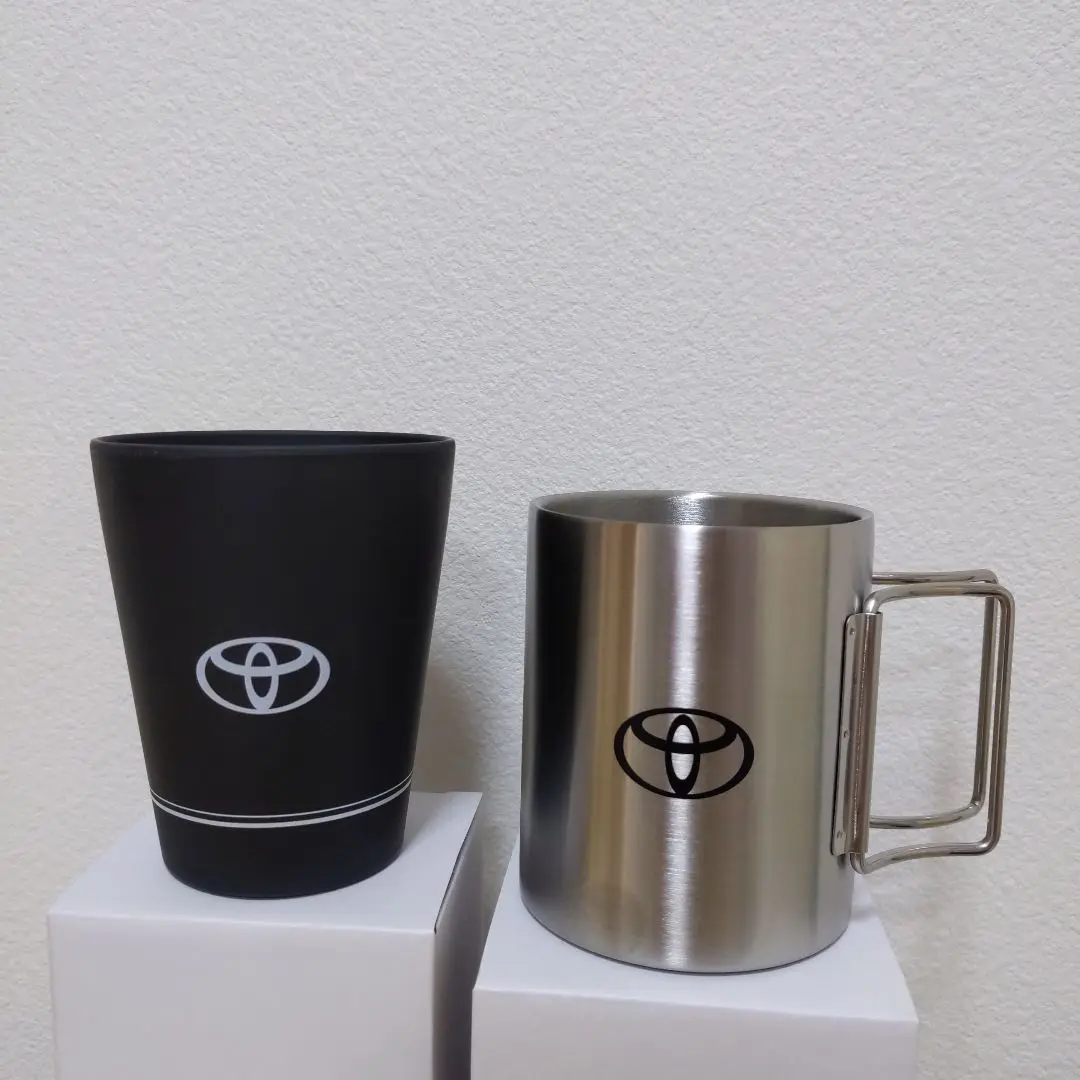TOYOTA ランドクルーザー チタン マグカップ 2個セット TOYOTA ランドクルーザー チタン マグカップ 2個セット Amazon
