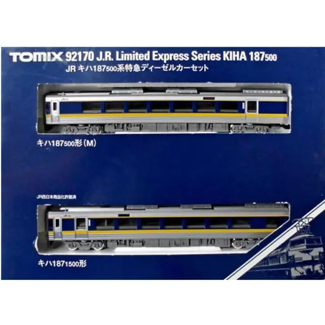 TOMIX JR キハ187 3両set 中古ジャンク品 TOMIX JR キハ187 3両set 中古ジャンク品 - メルカリ