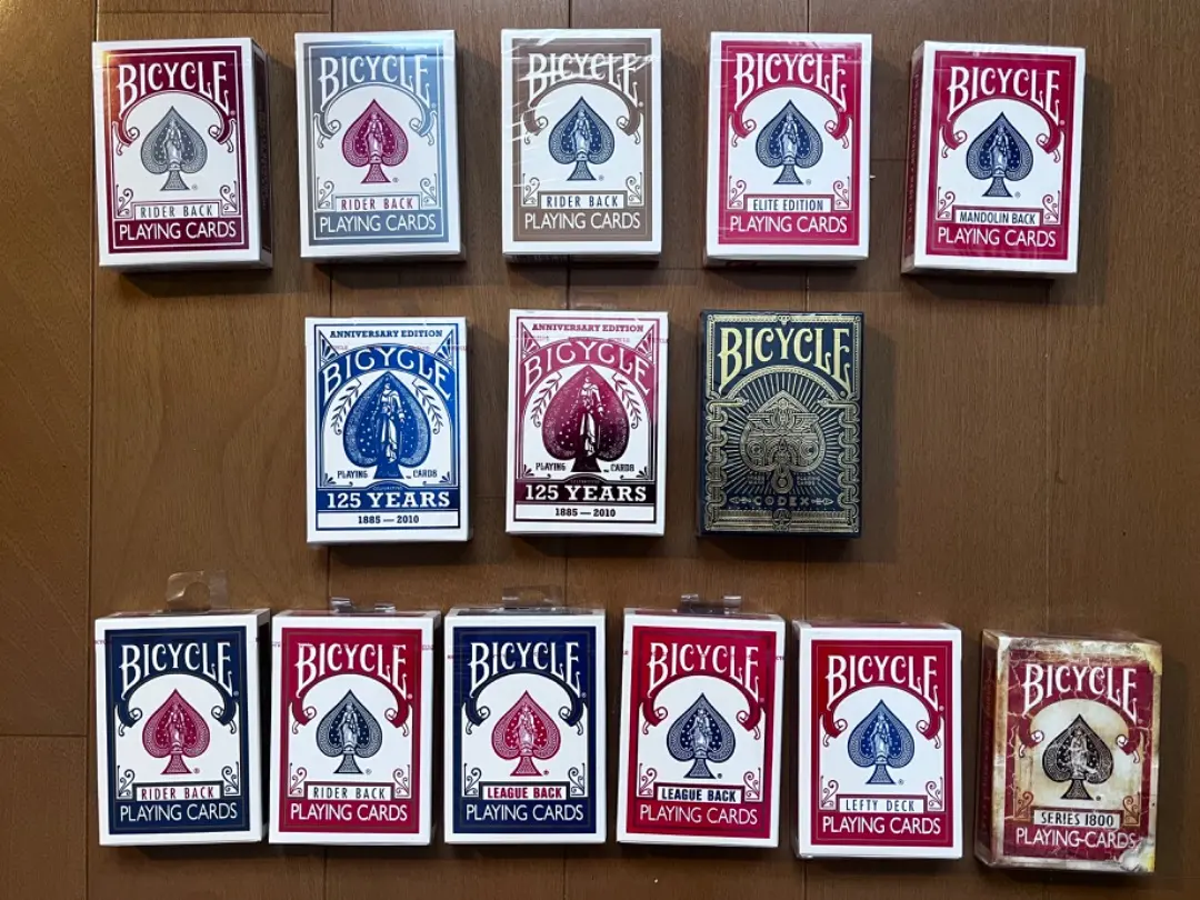 【Bicycle Series 1800】希少なヴィンテージ風トランプ赤青2個 Amazon.co.jp: Bicycle 1800 Vintage Series Playing Cards by