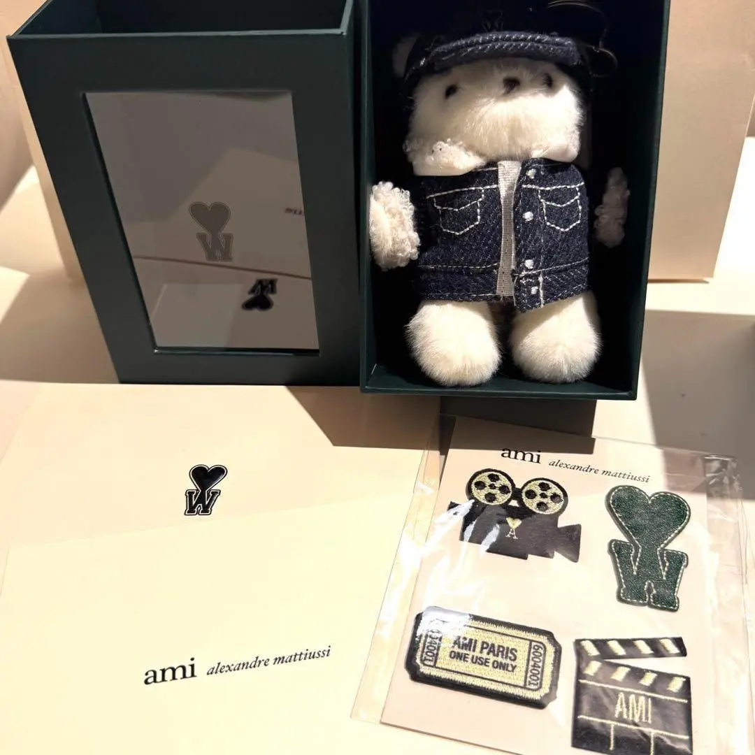 【3点セット】AmiParis チェウシク コラボ キーリング テディベア 韓国 チェウシク アミパリス 韓国限定 テディベア ポップアップ 限定