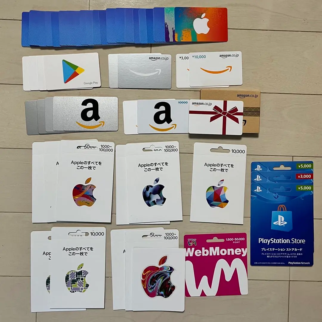 Appleギフトカード　iTunes Card チュンカ　未使用ステッカー15枚 ステッカー入りAppleギフトカード「Apple Gift Card」を買い集め