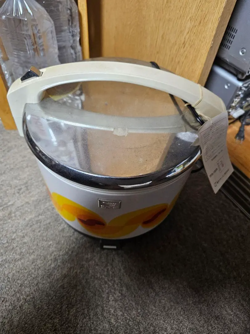 A446  展示品❗️レトロ❗️希少品❗️9合保温ジャー電子ジャー10合 A446 展示品❗️レトロ❗️希少品❗️9合保温ジャー電子ジャー10