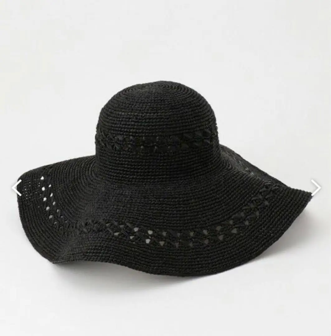 MAISON N.H PARIS 自由区 ラフィア つば広 ハット 帽子 未使用 40%OFF】Maison NH Paris ELLA – Shinzone