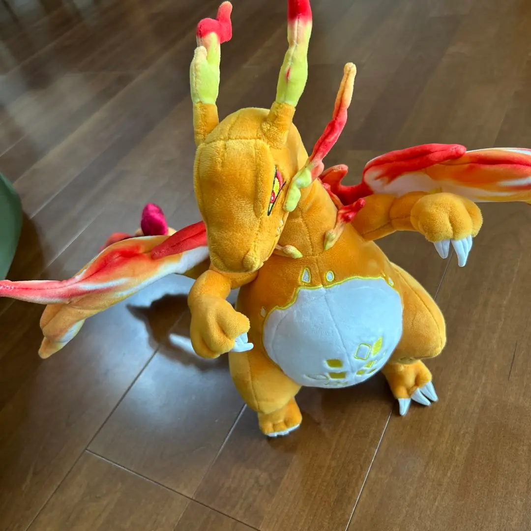 ❤希少・新品・タグ付き❤ キョダイマックス リザードン ぬいぐるみ ポケモン 楽天市場】ポケモンセンターオリジナル ぬいぐるみ リザードン