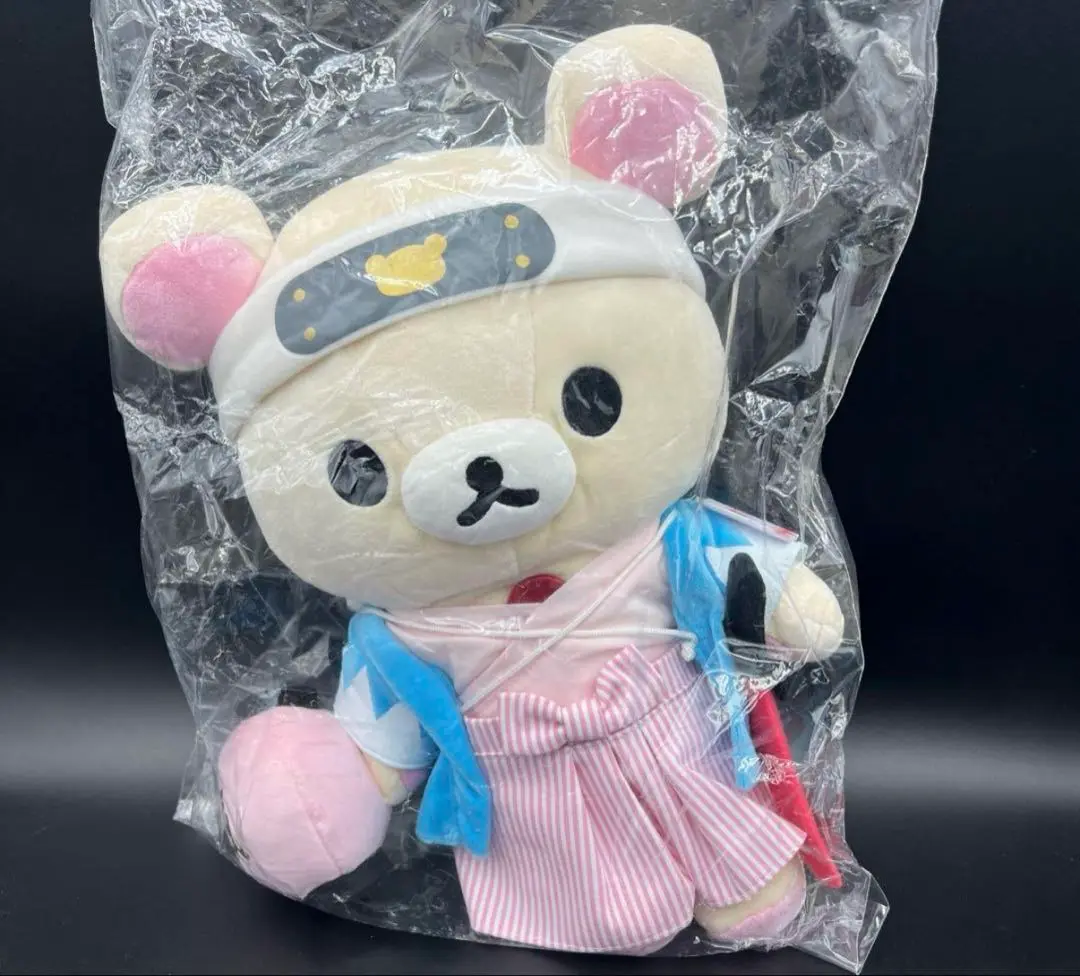 リラックマ くったりぬいぐるみ　新撰組　M 楽天市場】Rilakkuma (リラックマ) 新撰組 くったり ぬいぐるみ