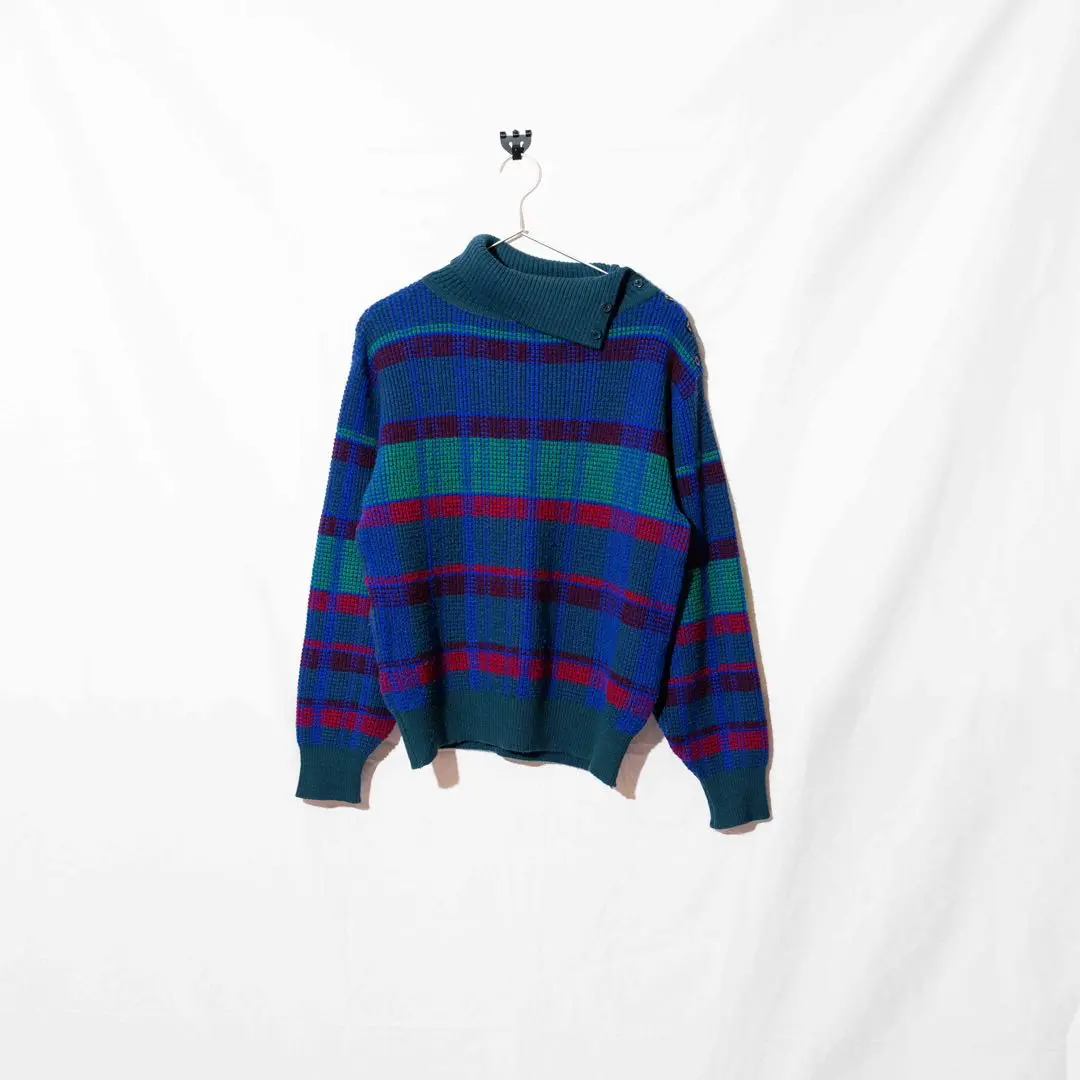 80s GIRBAUD Maillaparty ニット 1980s Marithe Francois Girbaud x Maillaparty Oversized