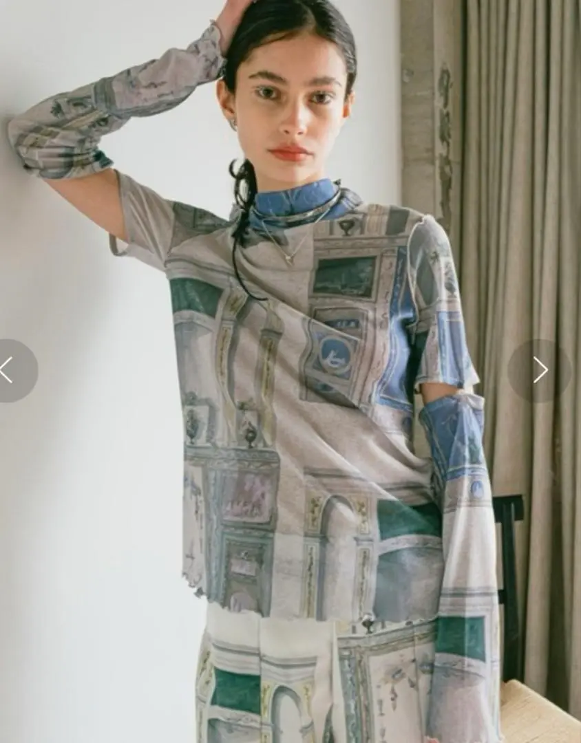 sahara Sheer Top｜サハラシアーカットソー – MARTE