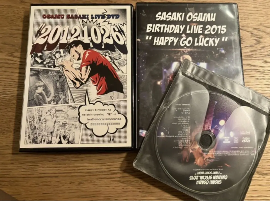 ササキオサム / レアDVD 2枚セット ササキオサム / レアDVD 2枚セット ミュージック