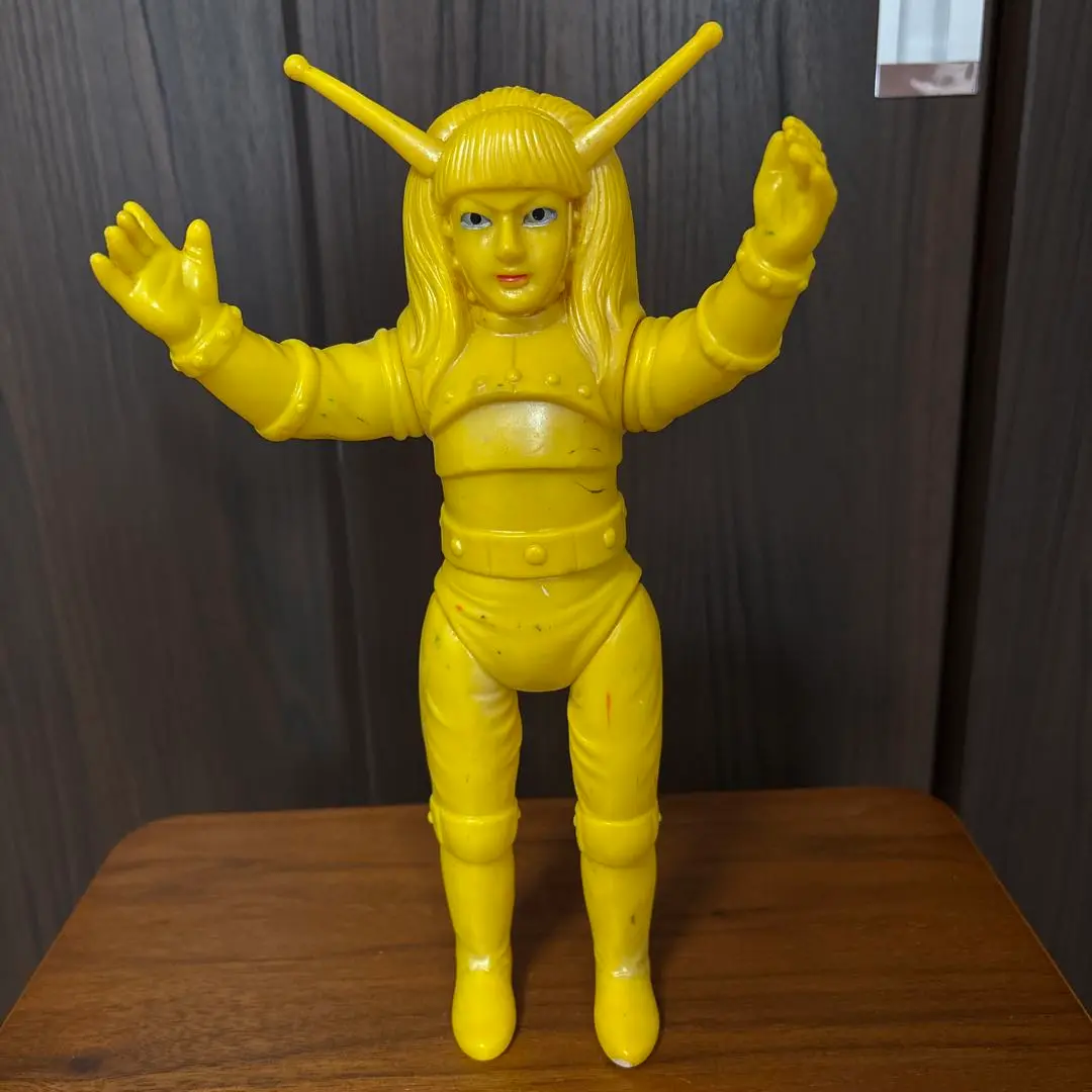 希少☆1971年当時☆ブルマァク☆アントラー☆ソフビ人形 9