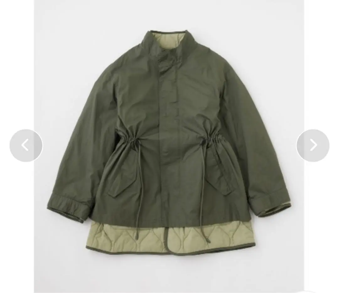 LINER PUFFER MIDDLE コート　オフホワイト MOUSSY | LINER PUFFER MIDDLE コート (コート ) |SHEL'TTER