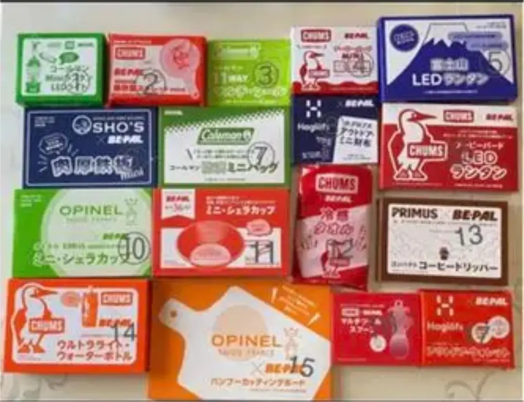 ビーパルダイムアウトドア用品等27点セット