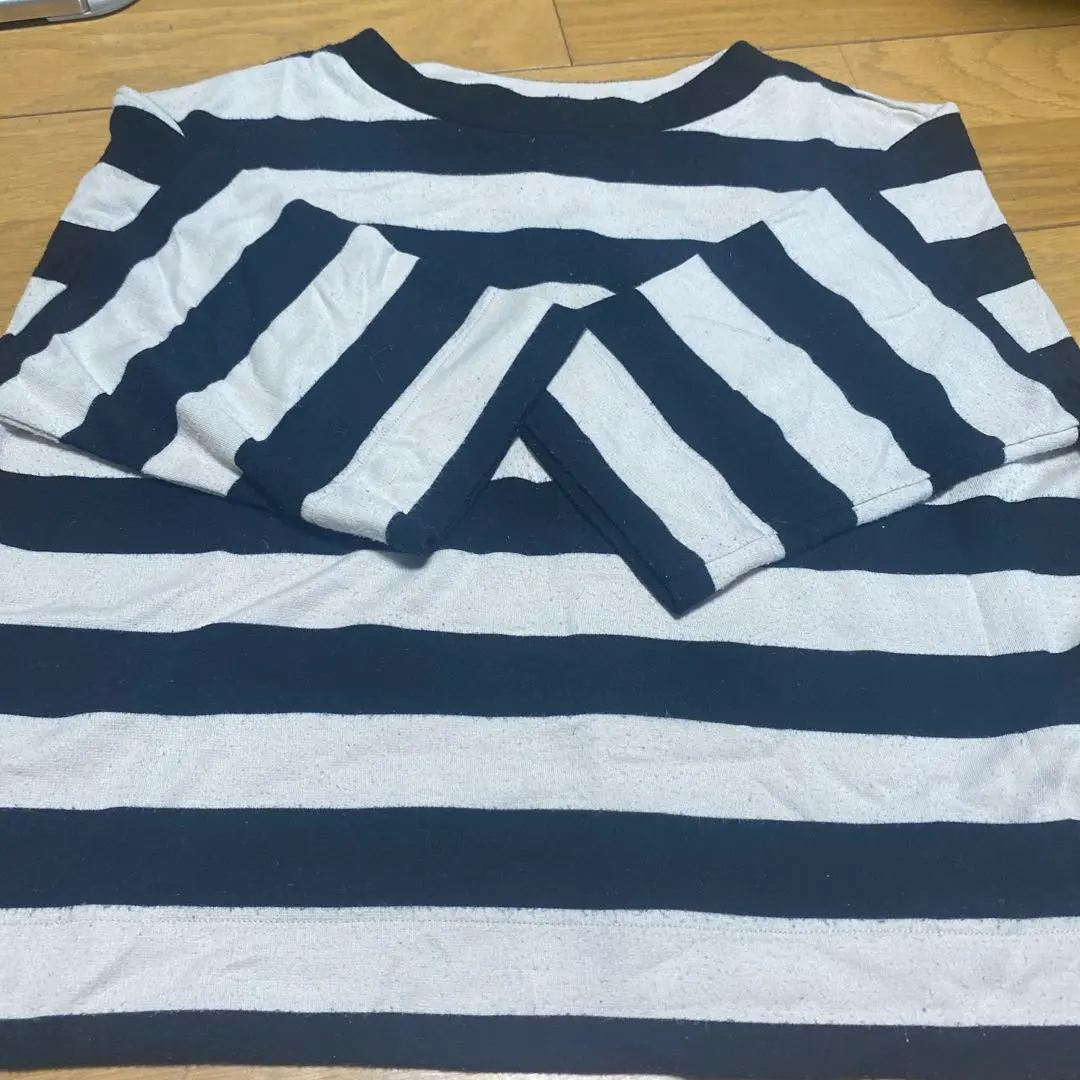 條紋T恤 L 的縮圖