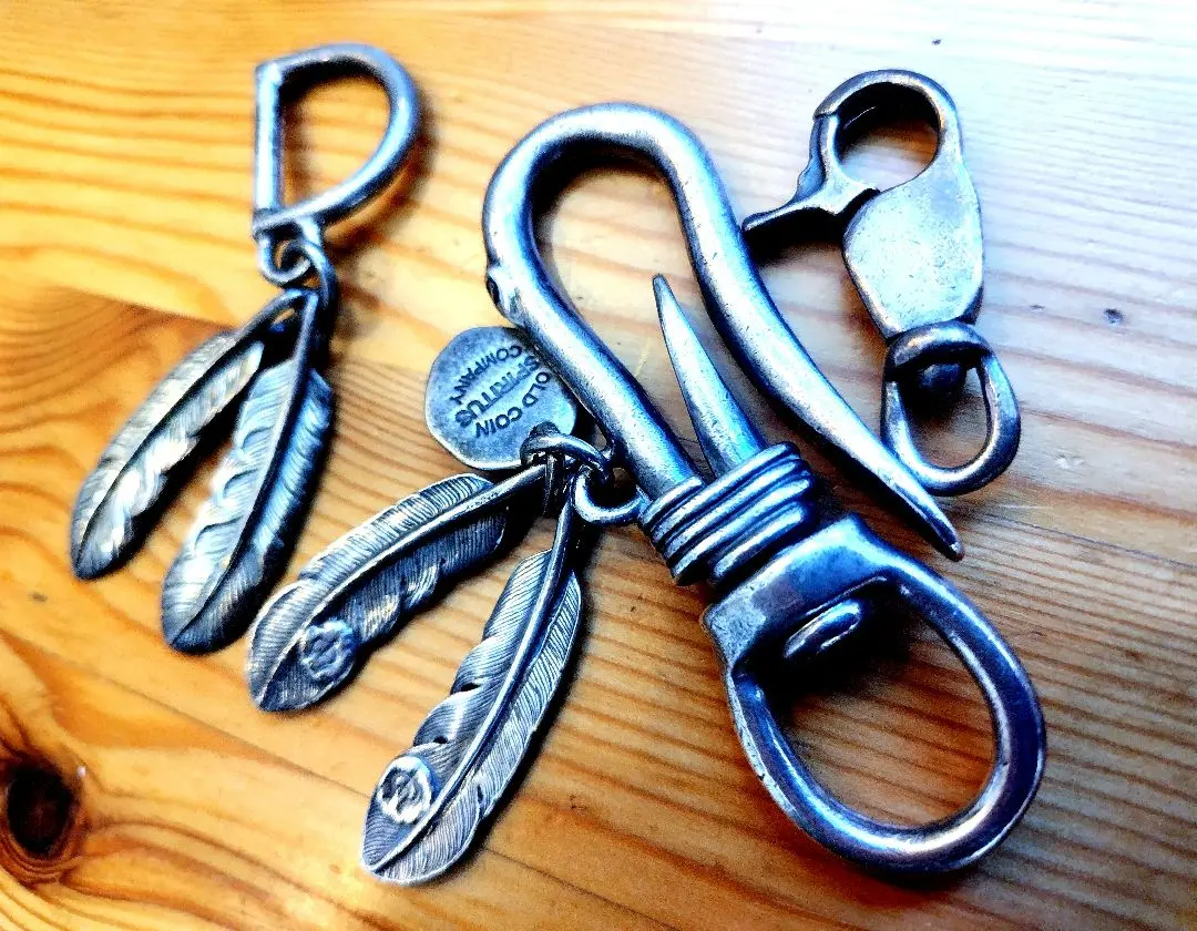 オールドコインカンパニースピリタス ウォレット用 シルバー フック等セット Old Coin Company Spiritus オールドコインカンパニースピリタス
