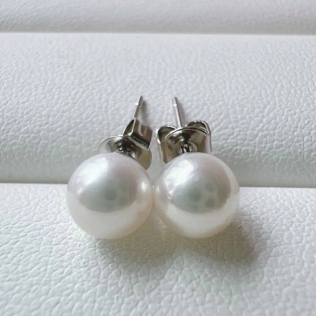 Thumbnail of 995 Excellent Luster ◎ Hanadama-class Akoya Pearl Earrings Genuine Pearl Akoya Pearl Formal Occasions Iridescence