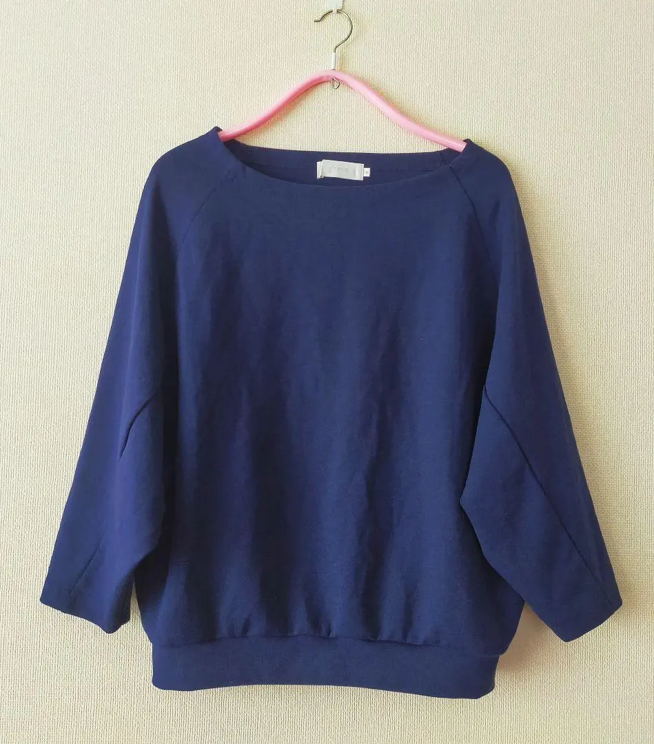Thumbnail of Navy Raglan Sleeve Sweatshirt