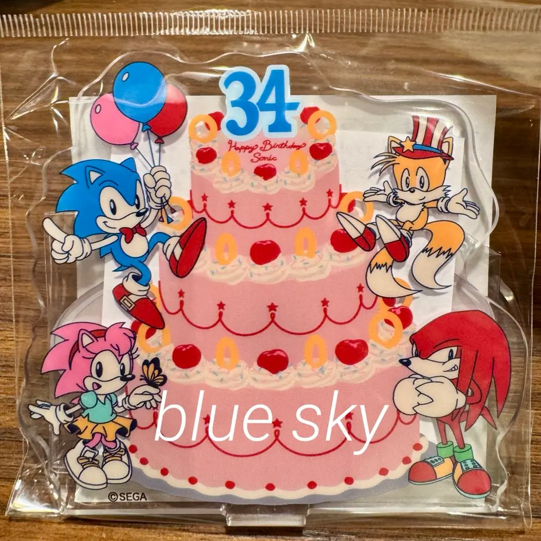 ソニック　バースデー　ブロマイド風カード　特典　５種セット　エミー　ナックルズ 2025年最新】#そにっくのぶるーすかいの人気アイテム - メルカリ