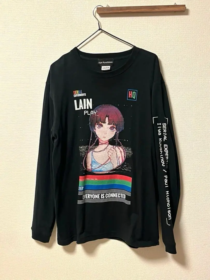 serial experiments lain ロンT Lサイズ&クリアポスター serial experiments lain】A4クリアポスター(ランダム封入) | me
