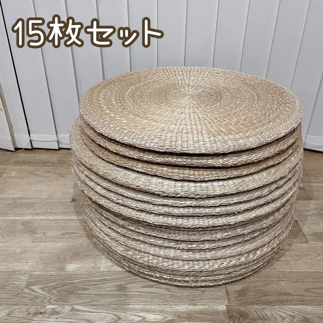 神具のい草の円座　まとめ売り10枚 神具のい草の円座まとめ売り10枚