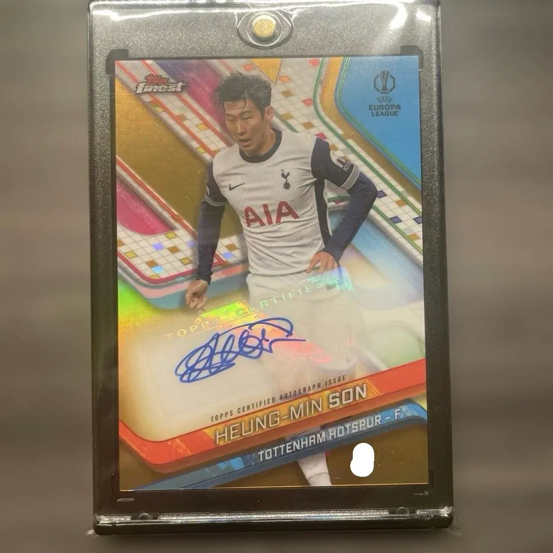 【ICONS証明書付】ソンフンミン 直筆サイン入りフォト ソン・フンミン 直筆サインカード ソンフンミン panini 2021-22