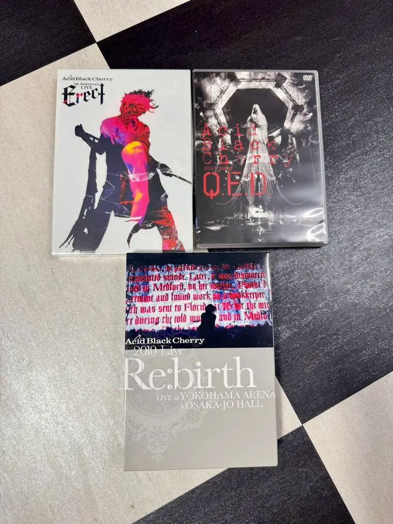 Acid Black Cherry DVDセット QED Erect Re:bi Acid Black Cherry DVDセット QED Erect Re:bi Acid Black