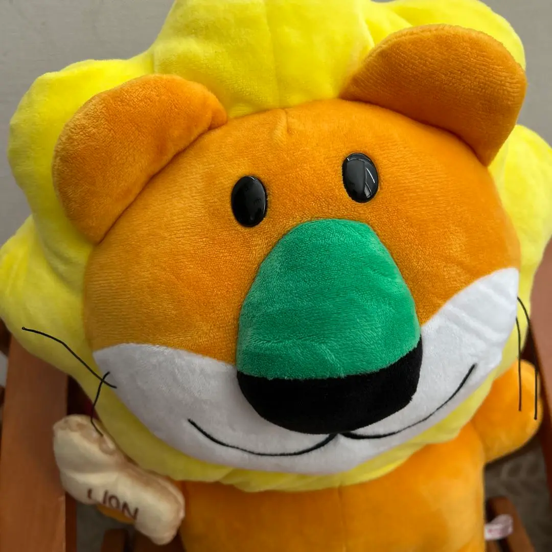 たべっ子どうぶつ ライオン ダイカット クッション ぬいぐるみ リュック たべっ子どうぶつ ライオン ダイカット クッション ぬいぐるみ