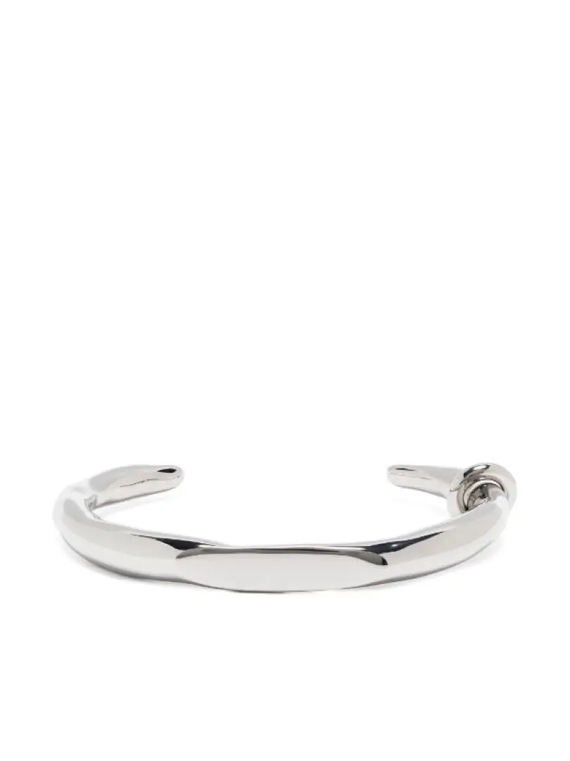 【新品未使用】定価5.3万JIL SANDER ジルサンダー オープンバングル JIL SANDER】SS23 メタル オープンバングル Silver 送料関税込