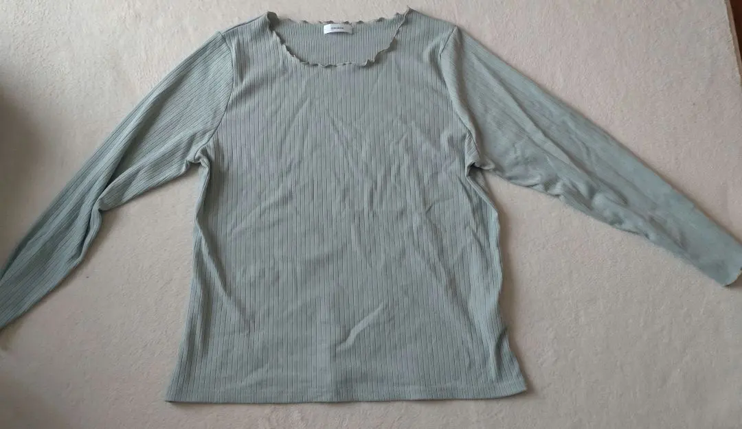 羅紋長袖上衣 的縮圖