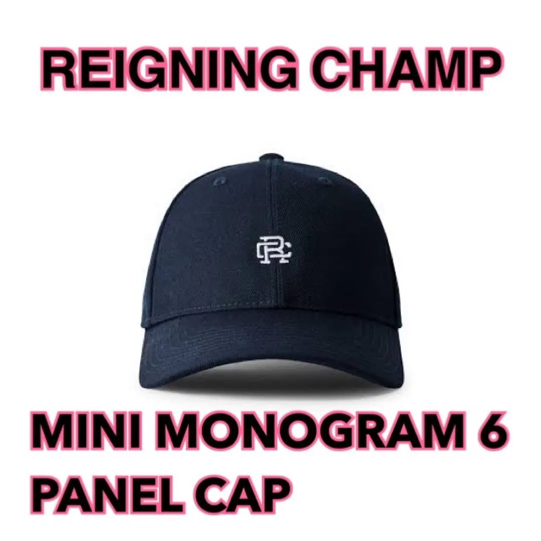 MINI MONOGRAM 6 PANEL（キャップ）｜REIGNING CHAMP