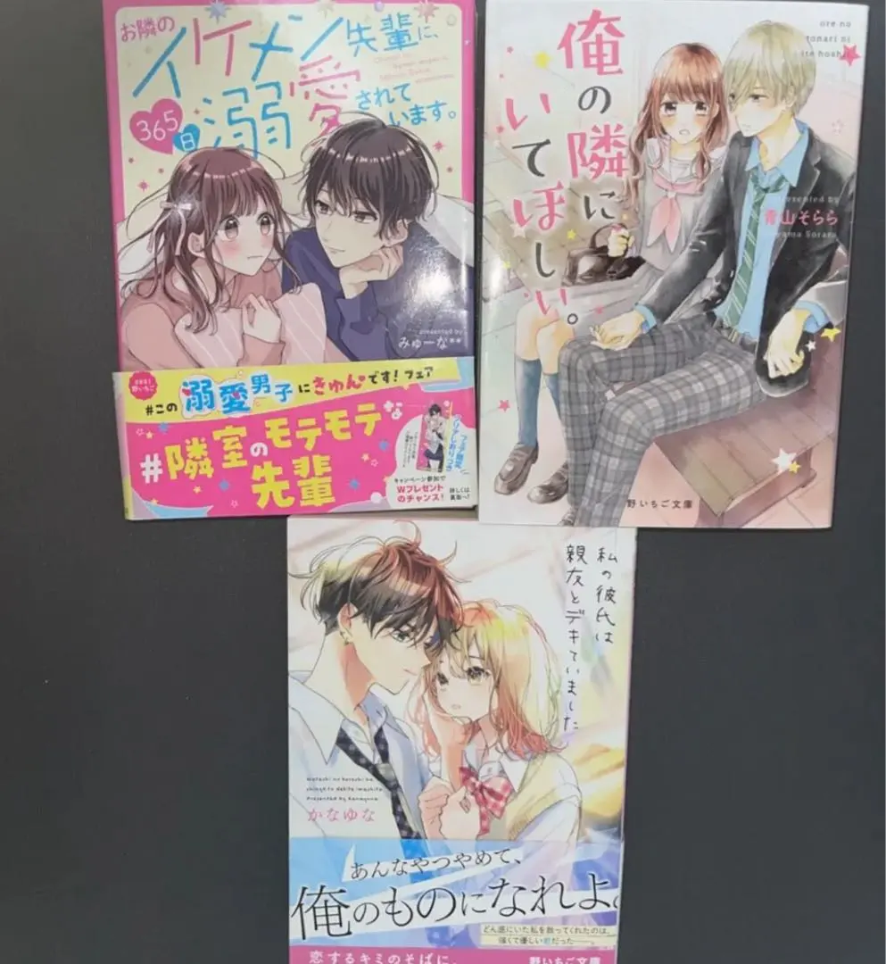 Thumbnail of Noichigo Bunko novels, 3 books