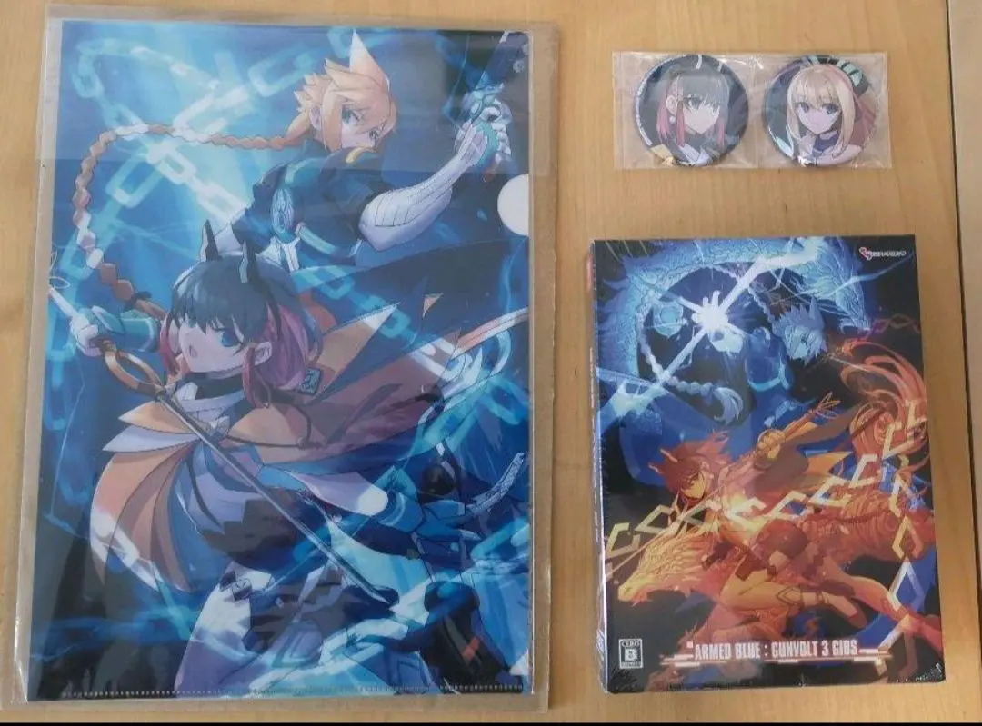 Thumbnail of New & Unopened Azure Striker Gunvolt 3: [Gunvolt] Edition - Switch, with bonus