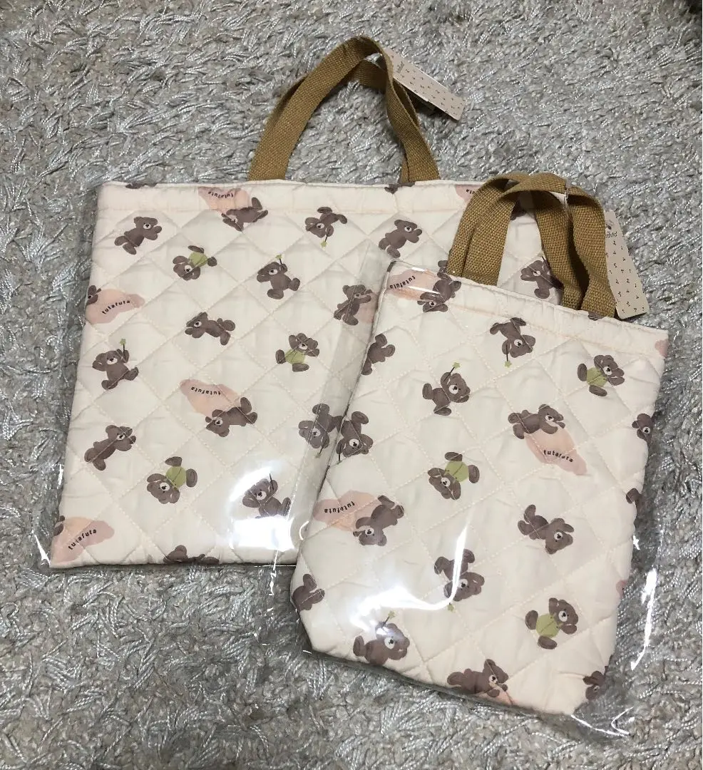 ※専用※ フタフタ くま ジェラート ピケ 巾着 レッスンバッグ セット Amazon | [ジェラート ピケ] ぬいぐるみ柄kids巾着3点セット