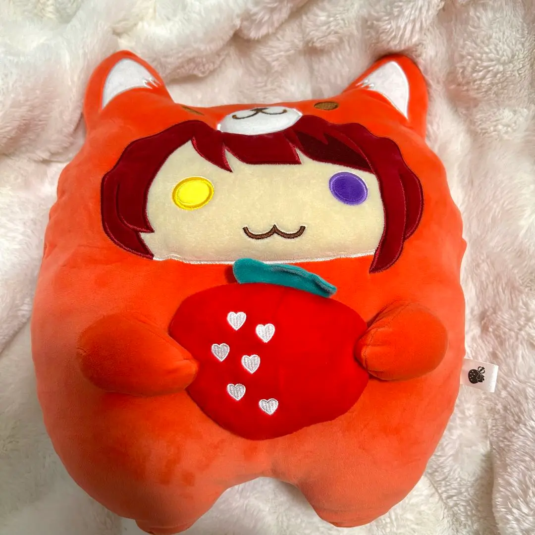 クッション・抱き枕・本体　莉犬(すとろべりーぷりんす) あにまるぬいぐるみくっしょん 「2021 NEW YEAR」 駿河屋 -<中古>莉犬(すとろべりーぷりんす) すとぷり あにまる