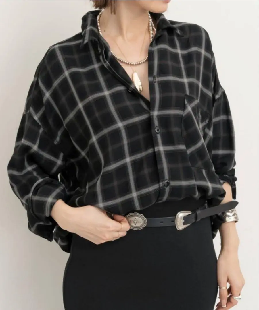 1回美品⭐️別注 アパルトモン レミレリーフ 2way シャツ／ナチュラル 2022SS今季 L'Appartement アパルトモン REMI RELIEF